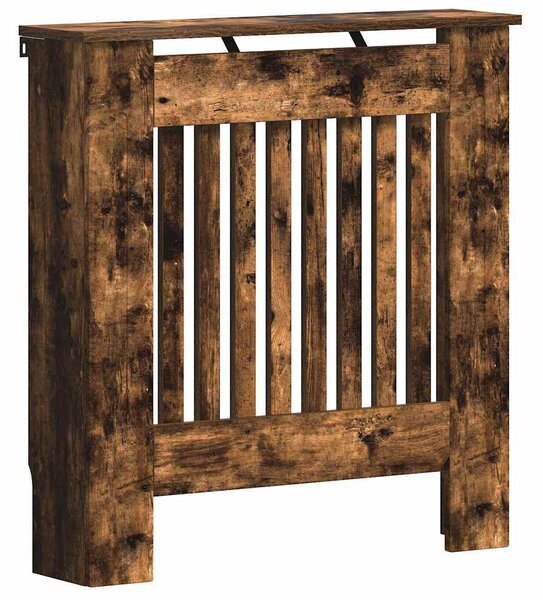 Kryt radiátoru Kouřový dub 78 x 19 x 81,5 cm Kompozitní dřevo