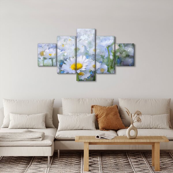 Obraz - V kopretinách (125x70 cm)