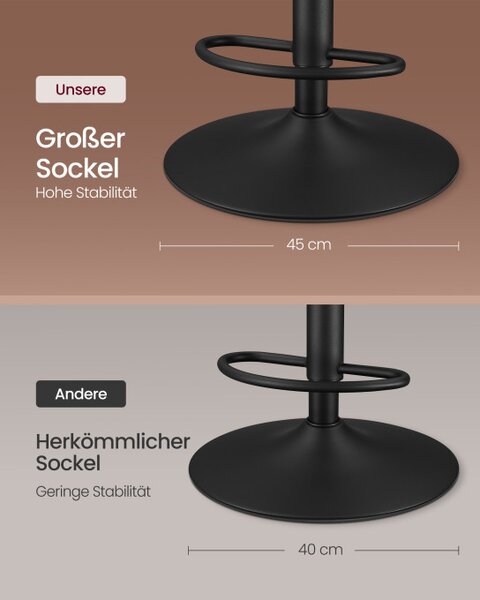 Set dvou barových židlí LJB097K01
