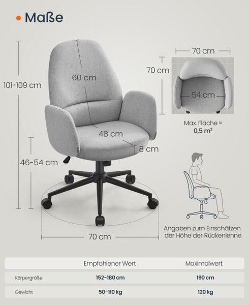 Kancelářská židle OBG045G01