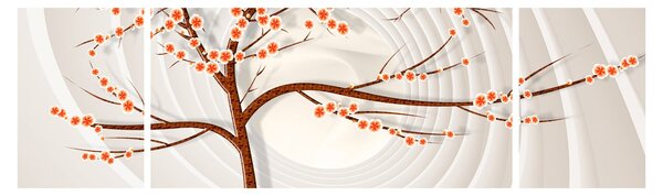 Obraz - Strom v nekonečnu (170x50 cm)