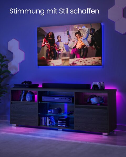 Stolek pod televizor s LED osvětlením LTV331T21