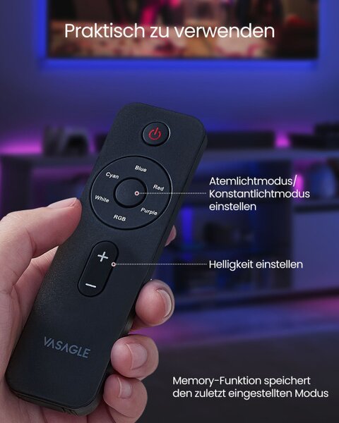 Stolek pod televizor s LED osvětlením LTV331T21