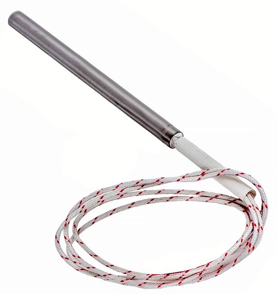 Topný odpor pro peletové kamna, průměr 9,5 mm, délka 160 mm, 280 W