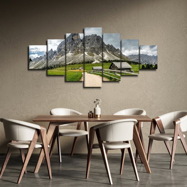 Obraz - V rakouských horách (210x100 cm)
