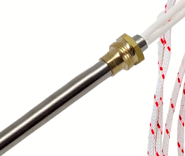 Odpor pro peletový kotel | Průměr žhavicí svíčky: 10 mm | Délka: 140 mm | Výkon: 250 W