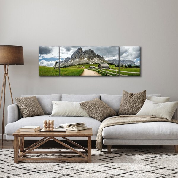 Obraz - V rakouských horách (170x50 cm)