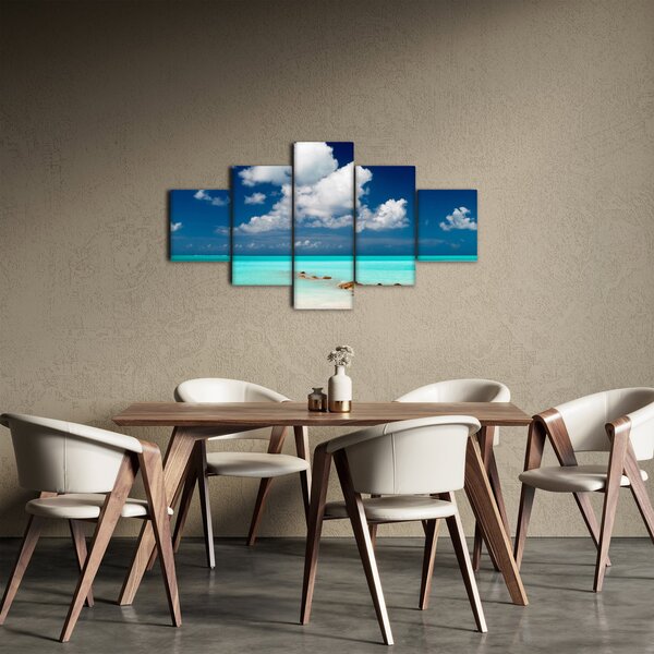 Obraz - Tropická pláž (125x70 cm)