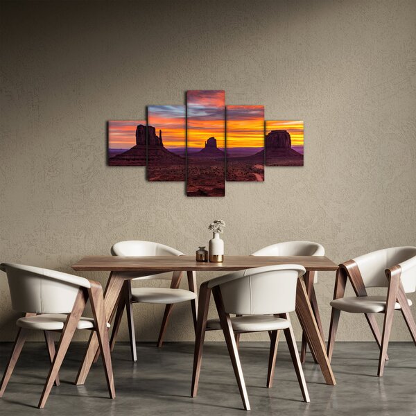 Obraz - Monument Valley v Arizoně (125x70 cm)