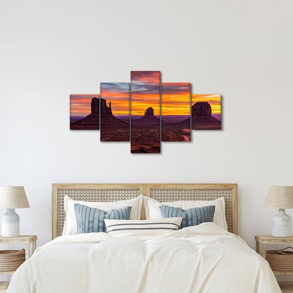 Obraz - Monument Valley v Arizoně (125x70 cm)