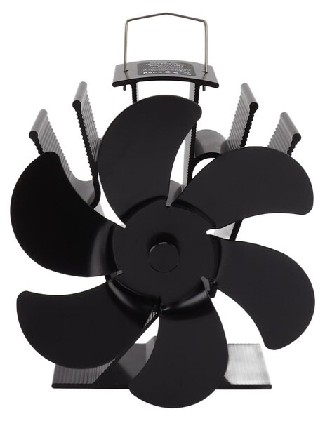 6 Messen: Ventilátor pro kamna, poháněný teplem, velmi tichý a energeticky úsporný