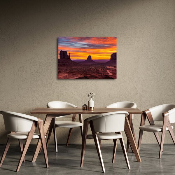 Obraz - Monument Valley v Arizoně (70x50 cm)