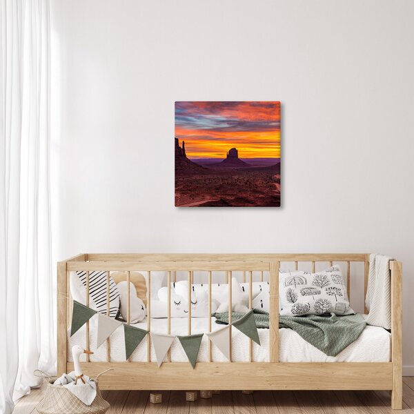 Obraz - Monument Valley v Arizoně (30x30 cm)