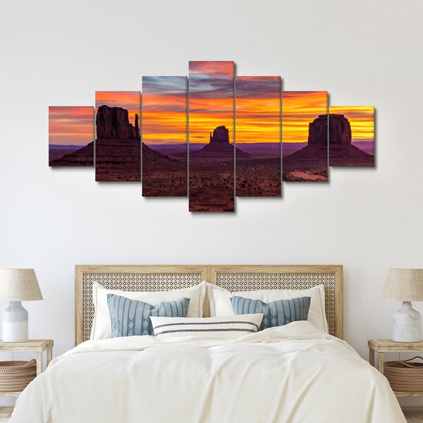 Obraz - Monument Valley v Arizoně (210x100 cm)