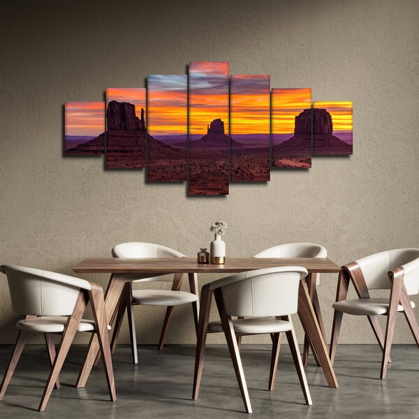 Obraz - Monument Valley v Arizoně (210x100 cm)