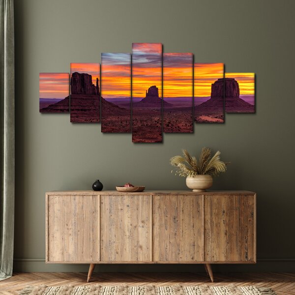 Obraz - Monument Valley v Arizoně (210x100 cm)