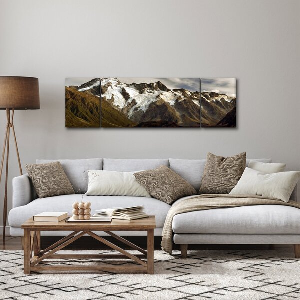 Obraz hory Sefton, Nový Zéland (170x50 cm)