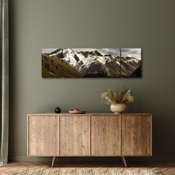 Obraz hory Sefton, Nový Zéland (170x50 cm)