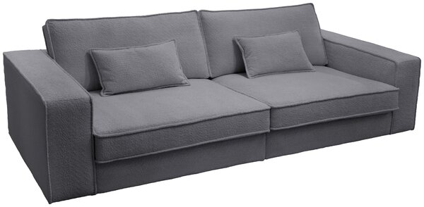 POHOVKA BIG SOFA, plast, textil, kompozitní dřevo, antracitová Livetastic - Pohovky, Online Only