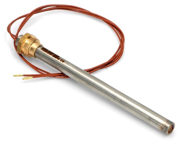 Zapalovací svíčka pro peletový kotel, 280 W, 140 mm, průměr 9,9 mm