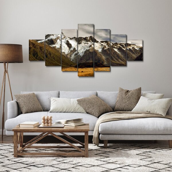 Obraz hory Sefton, Nový Zéland (210x100 cm)