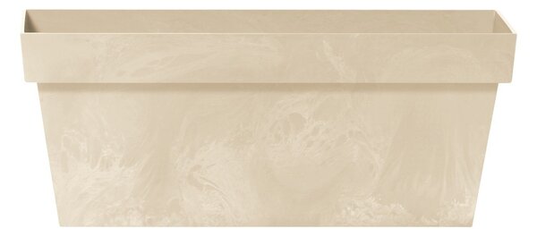 PROSPERPLAST Truhlík CUBE CASE BETON EFFECT pískový 40cm