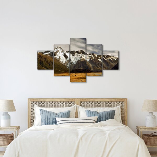 Obraz hory Sefton, Nový Zéland (125x70 cm)