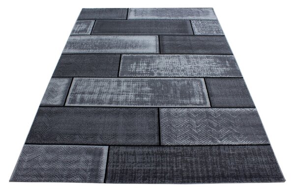 Ayyildiz Kusový koberec PLUS 8007, Černá Rozměr koberce: 120 x 170 cm