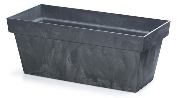 PROSPERPLAST Truhlík CUBE CASE BETON EFFECT antracit 40cm