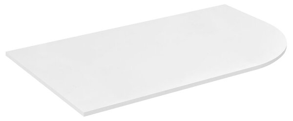 Sapho PULSE deska Rockstone 755x12x455mm, levá, bílá mat