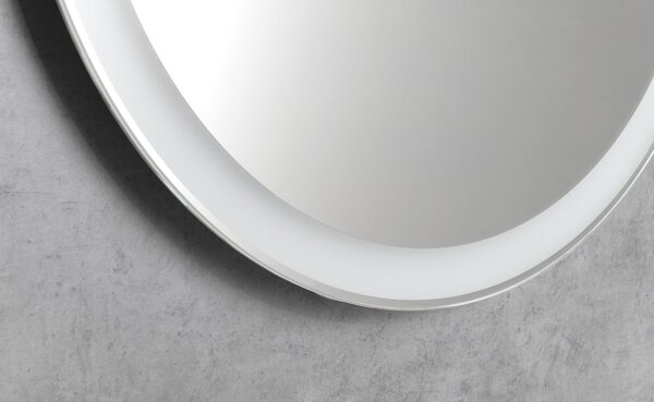 Sapho Sapho, PARGA oválné zrcadlo s LED osvětlením 60x100 cm, PG600