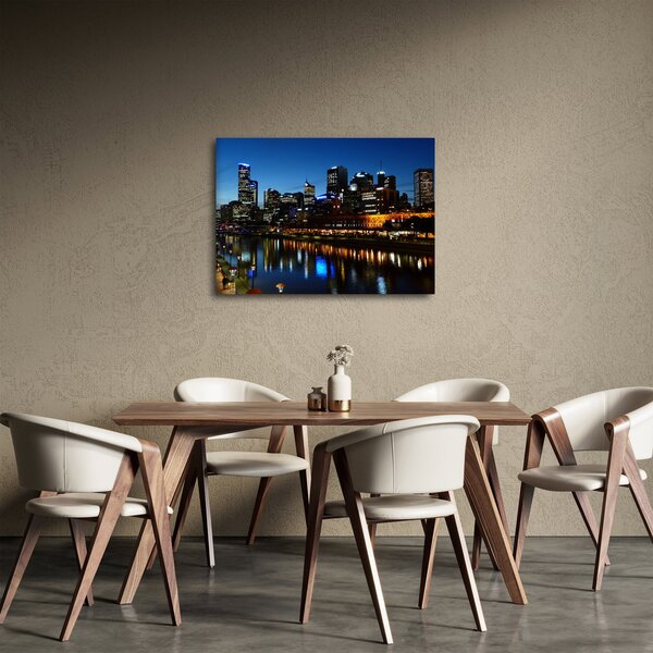 Obraz noci v Melbourne (70x50 cm)