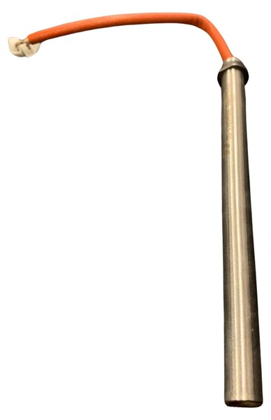 Zapalovací svíčka s konektorem Faston pro peletové kamna, průměr 12,5 mm, délka 170 mm, 350 W