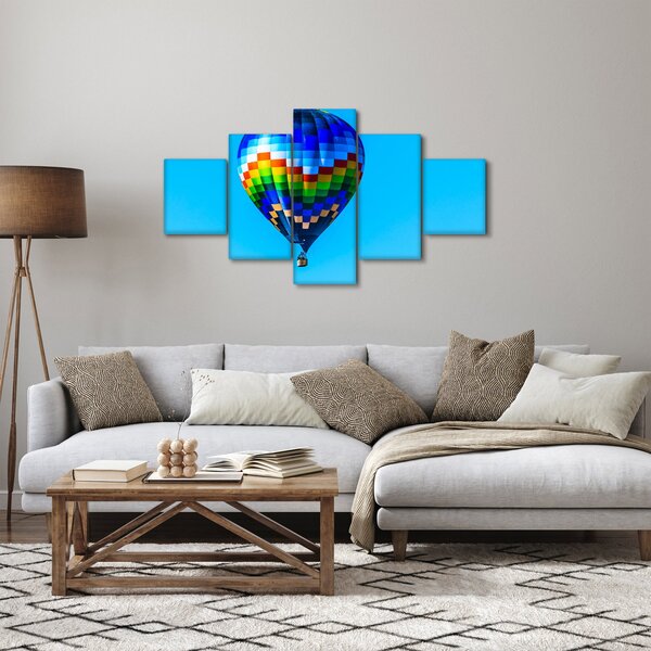 Obraz - Horkovzdušný balon (125x70 cm)