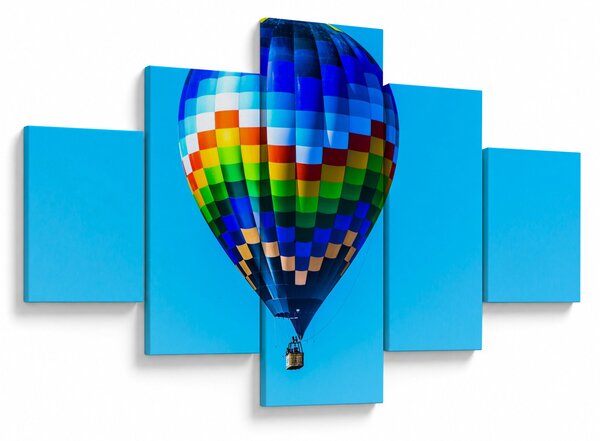 Obraz - Horkovzdušný balon (125x70 cm)