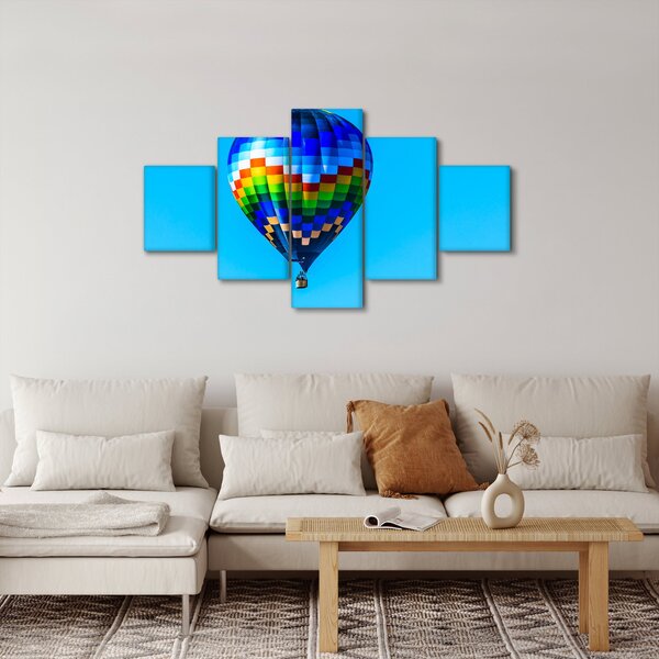 Obraz - Horkovzdušný balon (125x70 cm)
