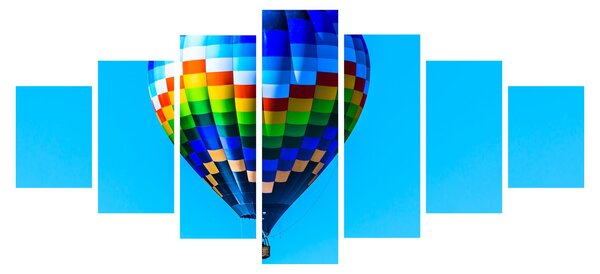 Obraz - Horkovzdušný balon (210x100 cm)