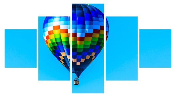 Obraz - Horkovzdušný balon (125x70 cm)