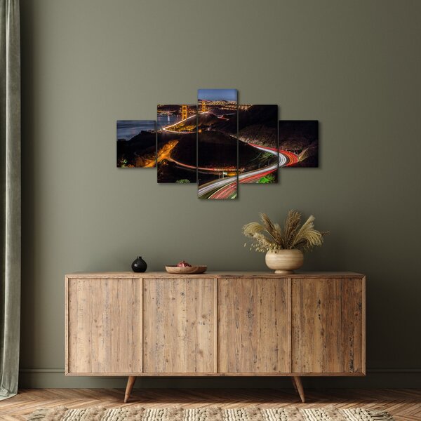 Obraz - Golden Gate Bridge (125x70 cm)
