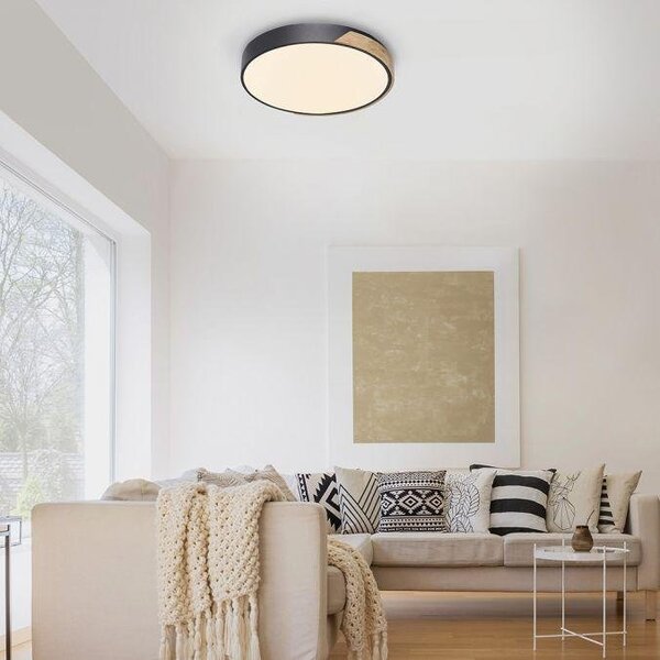 Paul Neuhaus Stropní LED svítidlo Q-BILA, 40W, ø 51 cm, ZigBee, CCT 2700-5000K