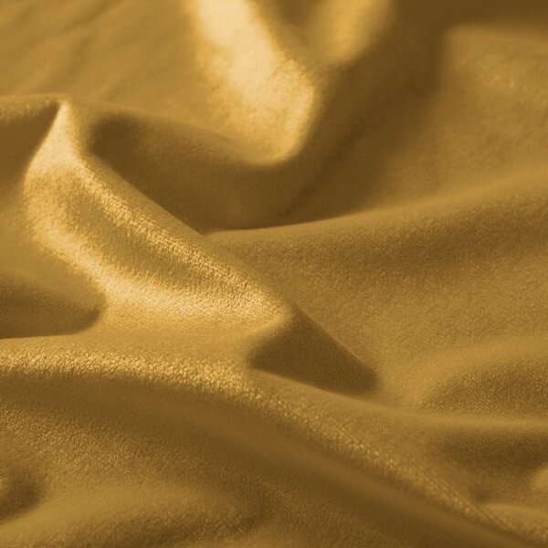 Biante Sametový oválný ubrus Velvet Premium SVP-009 Hořčicový 100x140 cm