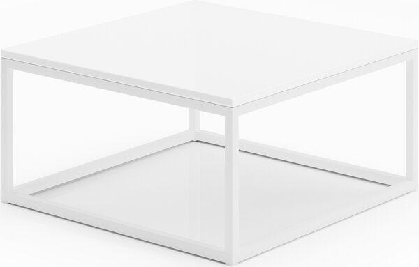 ADRK Furniture Konferenční stolek BELTEN 65x65 CT-BEL-W-W