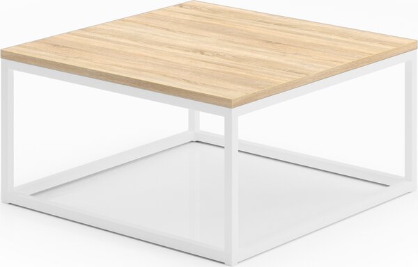 ADRK Furniture Konferenční stolek BELTEN 65x65 CT-BEL-W-S