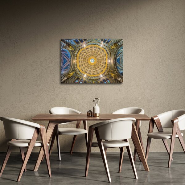 Obraz stropu Sienského kostela (70x50 cm)