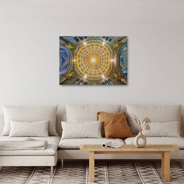 Obraz stropu Sienského kostela (70x50 cm)
