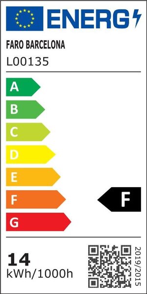 PEMBA L LED, bílá, stropní ventilátor s DC motorem - FARO