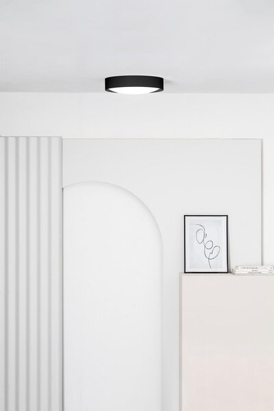 FARO VUK stropní svítidlo, černá - FARO, IP44