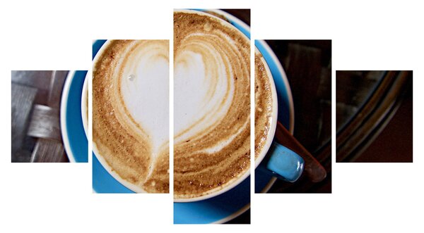 Obraz - Latte Art (125x70 cm)