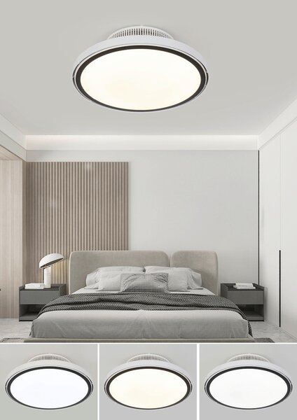 STROPNÍ VENTILÁTOR, 46/19,5 cm Mican - Stropní svítidla
