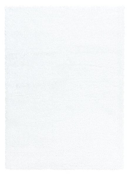 Ayyildiz Kusový koberec BRILLIANT 4200, Sněhová Bílá Rozměr koberce: 60 x 110 cm